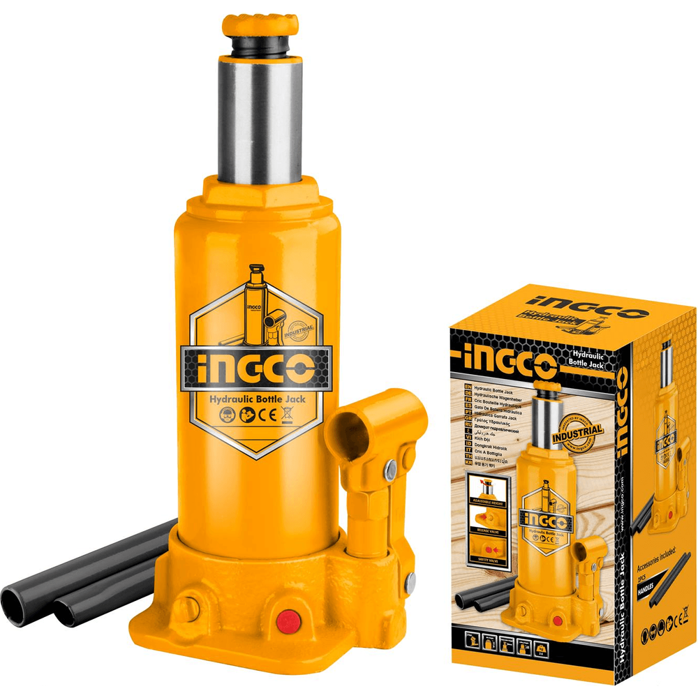 Ingco Hydraulic Bottle Jack - KHM Megatools Corp. Ingco Hydraulic Bottle Jack - KHM Megatools Corp.